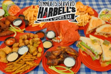American Sports Bar Food Challenge w/ Appetizers, Sandwiches, & MORE!!