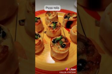 Pizza Rolls #IndianFood #ArabicFood #Italian #Spanish #AllDishes #NonVeg #VegDishes #sweets #curry
