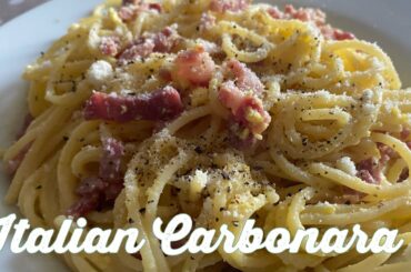 How to cook Italian original Carbonara