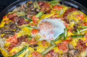 Breakfast Pizza or Pizza Fritatta