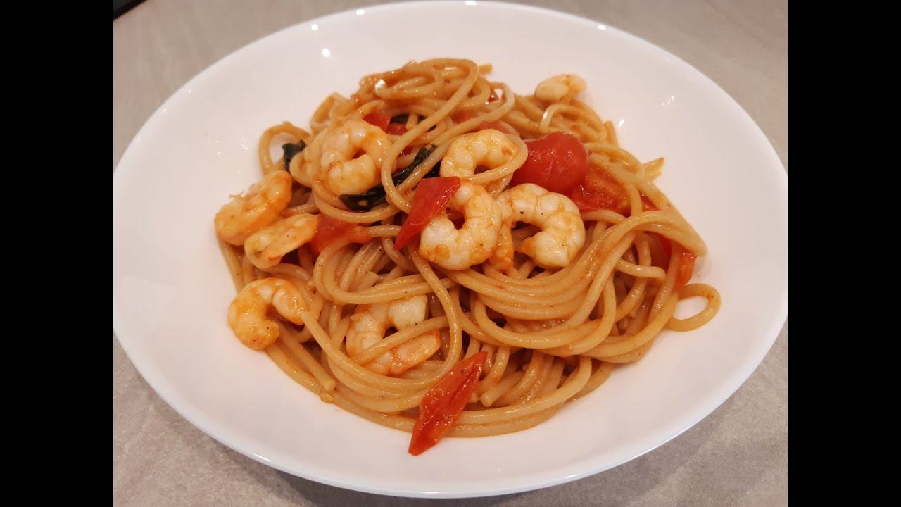 Student Meals #4: how to make delicious PASTA with SHRIMP and FRESH TOMATO | Classic Italian Dish Student Meals #4: how to make delicious PASTA with SHRIMP and FRESH TOMATO | Classic Italian Dish