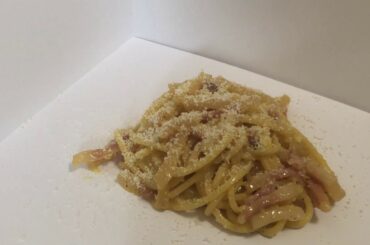 Carbonara the Italian way (Original recipe)