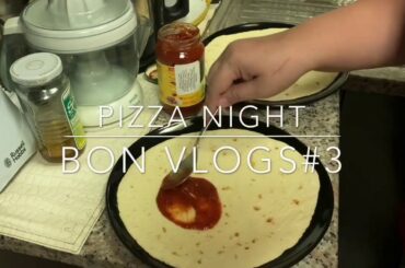 Cooking pizza for family dinner / vlog#3