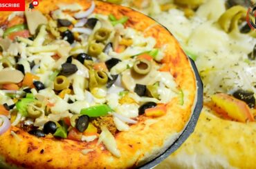 Chicken Tikka Pizza - without oven - Cooking with Marium Usman