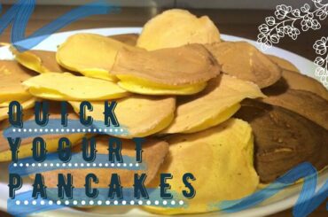QUICK YOGURT PANCAKE RECIPE