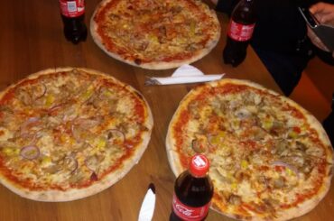 Homemade  Italian Pizza cheese with fish😋😋😋Ramazan  Iftar