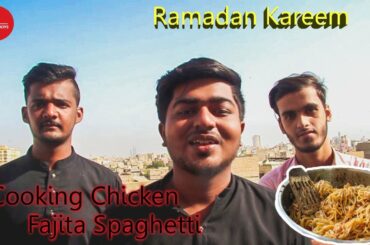 Cooking Fajita Spaghetti | Lockdown Special | Vlog 03 | Foodie Boys