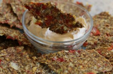 Italian Onion and Tomato Crackers-No Oil