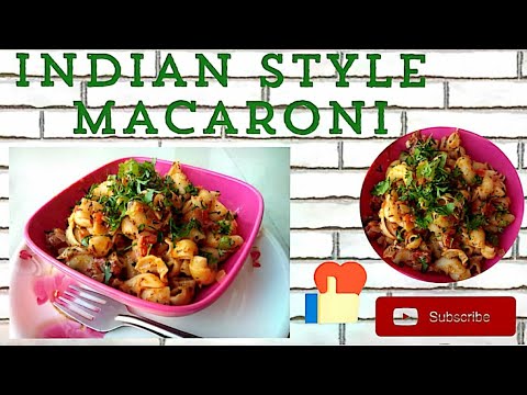 INDIAN STYLE MACARONI || EASY LOCKDOWN RECIPE || INDIAN STYLE MACARONI || EASY LOCKDOWN RECIPE ||