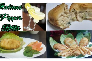 Italians Pepper Rolls. Ramzan Special (with English Subtitle)