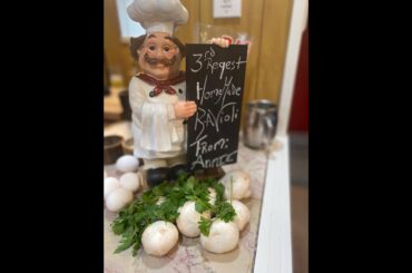 How To Make Homemade Ravioli / Cooking With Frankie Meatball