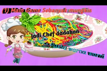 Jadi Chef dadakan :v | (2) Main Game Sebanyak Mungkin | Italian Food | Indonesia 🇮🇩
