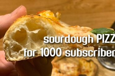 Sourdough ("open crumb") pizza recipe. For my 1000 subscribers :) | By JoyRideCoffee