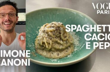 The best Cacio e Pepe recipe by Michelin starred chef Simone Zanoni | Vogue Kitchen | Vogue Paris