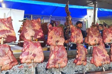Argentina Street Food. The Biggest Grilled Meat Festivals seen in Italy