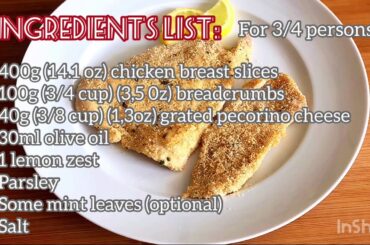 Breaded chicken palermitan cutlet, Cotoletta di pollo alla palermitana | Italian cooking mama