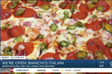 Bianchi's Italian serves Italian takeout