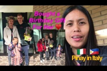 BIRTHDAY NI EX WIFE / FAMILY LUNCH TOGETHER /BUYING GIFT FOR HER / JellyGions in Italy 🇮🇹