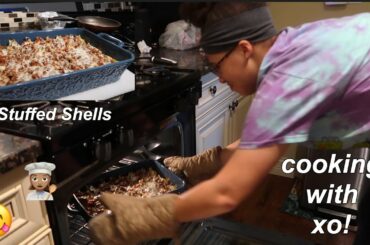 Cooking with XO! Ep. 2 | Stuffed Shells | trea xo
