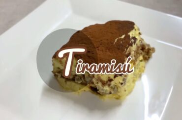 Tiramisú | Original Italian recipe | chef JB