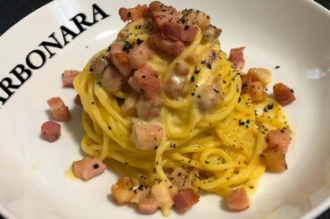 🇮🇹How to make Traditional Italian CARBONARA 🇮🇹| EVERYTHING IN GRAMS