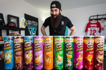 THE 1000 PRINGLES CHALLENGE | BeardMeatsFood