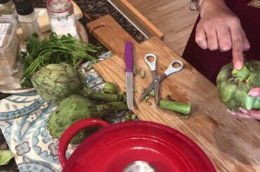 Stuffed Italian Artichokes