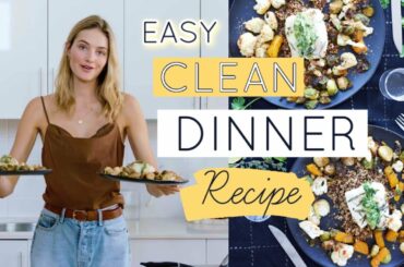 Easy Clean Dinner Recipe - Model Kitchen // Paleo Diet + Instructions // Sanne Vloet