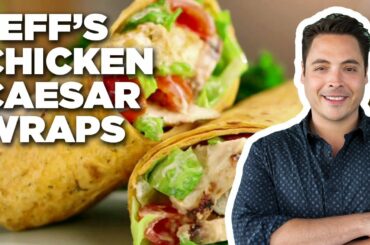 Grilled Chicken Caesar Wraps with Jeff Mauro | Food Network