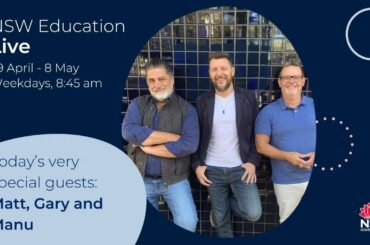 #EducationLive - Chefs Matt, Manu and Gary