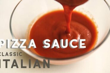 Italian pizza sauce | easy homemade pizza sauce recipe | classic tomato pizza sauce | 披萨酱做法 番茄酱