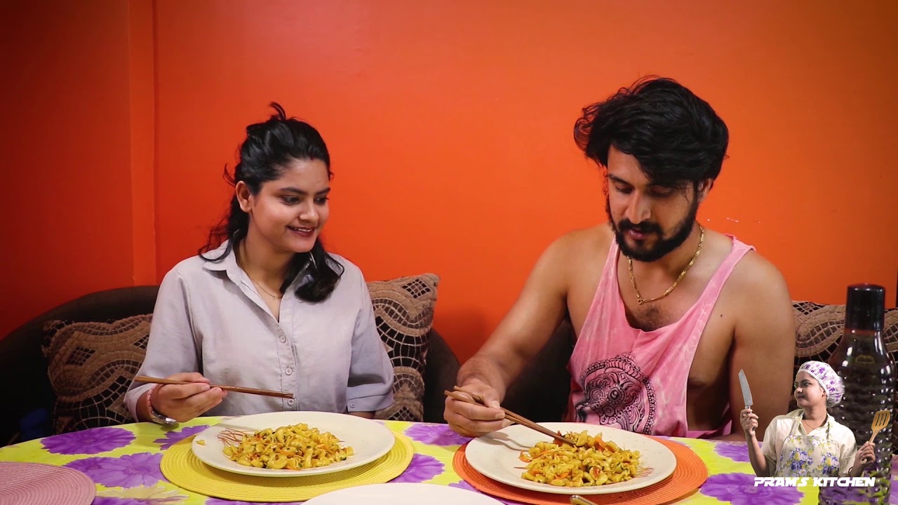 Pasta Recipe Nepali style | Pram's Kitchen #4 Pasta Recipe Nepali style | Pram's Kitchen #4