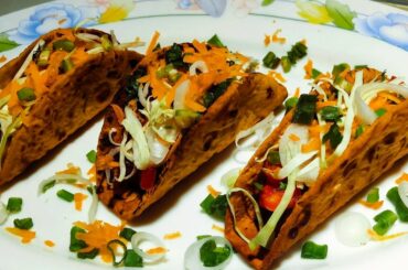 #home cook #easy cooking  roti tacos leftover roti tacos Indomexican roti tacos