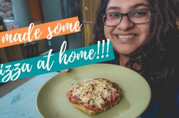 Amateur cooking #1 I made pizza and lasagna at home. No oven required.