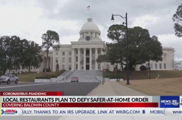 Local restaurants plan to defy safer-at-home order