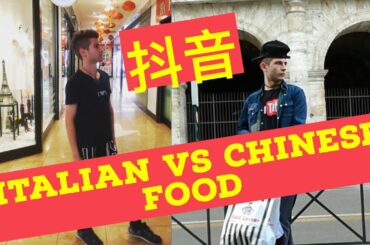 Douyin Chinese TikTok Compilation - Italian vs Chinese Food Comparison