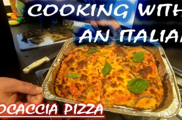 How To Make Focaccia Pizza By An Italian, Bello.
