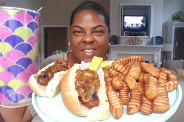 Spicy Italian Sausage w/Smothered Onions!