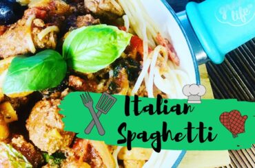 How to Cook Italian spaghetti | with Meat balls | Easy Homecooked Recipes | Momma Japie’s World