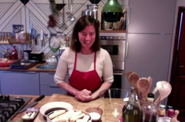 Maiale in crosta ("pork fish") and Tiramisu- Live Cooking, I am Tuscany