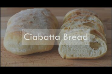 How i make ciabatta bread l Italian bread l No knead ciabatta  bread