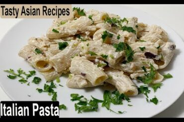 Italian Pasta Creamy Salmon Pasta Recipe ! White Sauce Pasta Recipe ! creamy Salmon Pasta Recipe