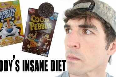 WHAT DID HE EAT?!  Full Day of Eating Vlog