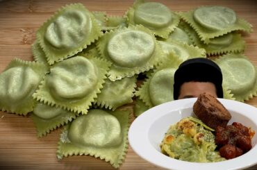 이탈리아 만두 먹어 보신분? 이탈리아 가정식 만들기 ~ ravioli Eating show Mukbang [빨간뚜껑]