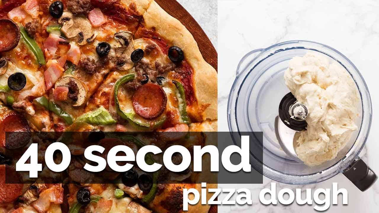 40 second pizza dough 40 second pizza dough