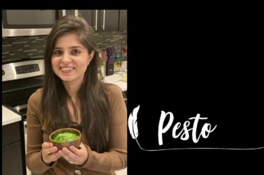 Basil Pesto - With a twist | Pesto Genovese | Italian Cuisine | Isha’s Kitchen | Seasoned with love