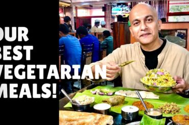 Our 7 BEST TRADITIONAL VEGETARIAN MEALS| Karnataka Jolada Rotti, Thali, Kerala Sadhya, Andhra, Tamil