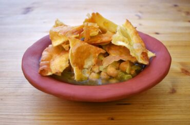 Flatbread and Chickpea Soup - Ancient Roman Recipes