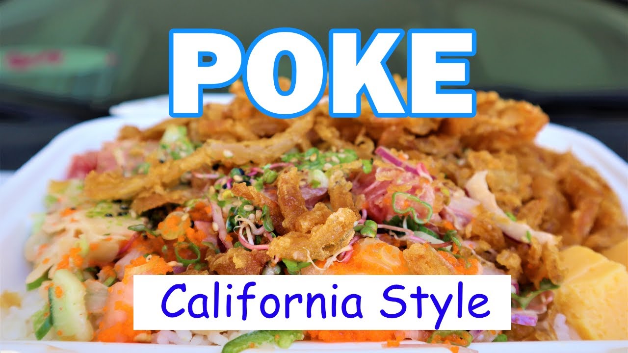 California POKE BOWL | Must Try Foods in Los Angeles | LA Cheap Eats at Its Best! California POKE BOWL | Must Try Foods in Los Angeles | LA Cheap Eats at Its Best!