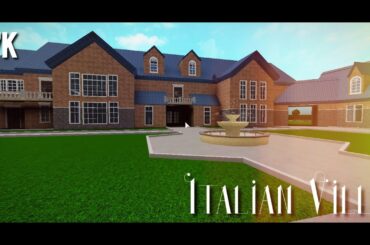 [LATE NIGHT BUILD] Italian Villa *PART TWO* | Roblox Bloxburg |